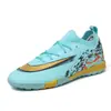 Zapatos de fútbol nuevos al por mayor transfronterizos para hombres y mujeres, modelos juveniles, con tacos largos, tacos pequeños, antideslizantes, transpirables y duraderos, adecuados para entrenamiento y partidos, disponibles en stock