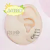 Clavo de fondo plano de aleación de titanio F136, diámetro de alambre de 0.8 mm, clavo para lóbulo de oreja de espiral externa, clavo para hueso de la oreja, no purulento, amigable con la piel, clavo para oreja