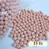Materiales de Cuentas Pulidas Acrílicas Kit de Cuentas DIY Multicolor Hecho a Mano Cuentas Redondas de 10 mm Cuentas Sueltas Colgante de Bolsa Dulce