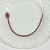 Corbatas de Cable de Silicona de Colores 22 cm Corbatas de Cable de Renacuajo Llavero DIY Colgante para Joyería Correa para Bolsa Lanyard para Paquete de Datos