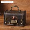 Mini Caixa de Armazenamento Vintage Estilo Chinês Caixa de Joias Embalagem de Joias Caixa de Presente Artesanato em Madeira Adereços de Cinema e Televisão
