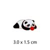 Broche Panda Chinês de Desenho Animado Panda Fofo Bandeira Nacional em Relevo Acessórios de Vestuário de Outono e Inverno Decoração de Mochila Escolar Cerimônia Masculino e Feminino
