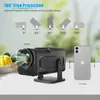 Projetor Doméstico Portátil Home Theater Inteligente Android com Wi-Fi de Alta Definição Transfronteiriço Hy3204K1080P