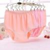 Ropa interior de algodón para mujer, ropa interior de cintura alta para mujeres de mediana edad y mayores, ropa interior triangular de talla grande para mamás, ropa interior para mamás con sobrepeso, pantalones cortos para mamás.