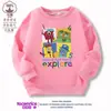 Sudadera para Niños Numberblocks Estilo Primavera y Otoño Camiseta Básica Infantil Atuendo Estiloso Versión Coreana