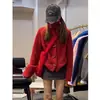 Cardigan de Lã Super Estiloso com Botão de Alavanca de Cinco Cores, Estilo Preguiçoso, para Mulheres, Casaco Suéter Macio e Grosso de Alta Qualidade