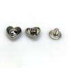 Tornillos de 10 mm en Forma de Corazón con Puntos, Accesorios de Ferretería para Maletas, Clavos Decorativos de Aleación en Forma de Corazón, Suministro de Foshan