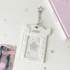 Hisocute Original Tarjetero para Perseguir Estrellas Funda para Exhibición de Polaroid de Tres Pulgadas Colgante Tarjeta de Estudiante de Campus Tarjeta de Comida Funda Protectora