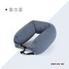 Almohada en forma de U de micropartículas con logo personalizado almohada japonesa para el cuello color sólido almohada de viaje almohada para el cuello de oficina almohada transpirable para avión lote