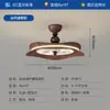 Luminária de Teto para Quarto em Estilo Medieval Simples Moderna Espectro Completo Proteção para os Olhos Retrô Cor Nogueira Quarto Lâmpadas Zhongshan