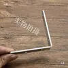 Suporte de Ângulo de Aço Inoxidável de 90 Graus Espessado Suporte de Prateleira Conector de Mesa de Gabinete Cadeira Código de Ângulo Código em L Ângulo Reto com Fixação Adicionada