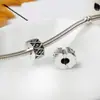 Huiyue Europeu e Americano DIY Furo Grande Prata Antiga Fivela de Posicionamento Pulseira com Contas Yiwu Acessórios de Joias Atacado Acessórios de Joias