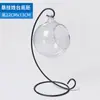Base de Candelabro Criativa de Vidro Transparente Bola de Base Decoração Mosaico DIY Artesanal Enfeites Presentes para Crianças