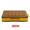 Caja de herramientas de doble capa, caja de almacenamiento, caja de cebo para peces, cebo duro Mino, lápiz de calamar, caja de cebo de carretera