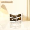 Venta Directa de Fábrica Caja de Almacenamiento Simple para Escritorio Multicompartimento Multicapa Modular Tipo Cajón Transparente Caja de Almacenamiento Dropshipping