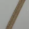 Novo Acabamento com Fio Metálico Multicor Dourado e Prateado, Tira de Borda, Adorno Hanfu, Acessórios de Renda para Vestuário