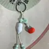 Llavero con forma de conejo personalizado, colgante para bolso, calabaza natural exquisita, hecho a mano, regalo para novias, venta al por mayor