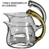 Juego de Té Semiacuático de Vidrio para Hombre Perezoso Fabricante de Té Kung Fu Tetera Taza Lámpara de Palacio Celebridad de Internet Fabricante de Té para el Hogar