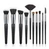 Set de Maquillaje para Principiantes Set de Brochas Polvo Suelto Brocha para Polvo Suave Rubor para Estudiantes Sombra de Ojos Portátil Set Completo Pelo Suave Asequible