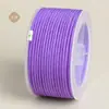 Corda Redonda Pequena 2mm 3mm Pulseira Artesanal Cordão para Colar Cordão para Pingente Fio para Joias Cordão DIY Venda por Atacado