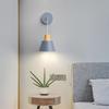 Luminária de parede simples nórdica personalidade criativa decoração de design de corredor doméstico lâmpadas de parede modernas LED para quarto e cabeceira