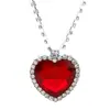 Joias europeias e americanas Titanic Estrela do Oceano colar de amor moda Coringa cristal de diamante pingente corrente da clavícula