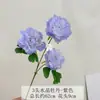 Flor de Peonía Artificial de Nuevo Modelo Transfronteriza de 3 Cabezas Arreglo Floral para Bodas Decoración de Flores Artificiales para Bodas para Área de Recepción y Pasillo Arreglo Floral
