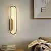 Lámpara de Pared LED Minimalista para Pasillo y Vestíbulo, Lámpara de Pared para Fondo de TV en Sala de Estar, Lámpara de Pared Creativa de Línea Larga para Mesita de Noche