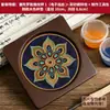 Posavasos de Esmalte Cloisonné Materiales Hechos a Mano para DIY Base Electrónica de Cloisonné Artesanía Tradicional Obras de Arte Tarea Regalo para Team Building