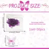 Pegatinas de Pared de Mariposas 3D Cuidadosamente Seleccionadas para Paredes de Fondo del Hogar, Decoración de Atmósfera Festiva, Pegatinas de Mariposas Autoadhesivas, Paquete de 50 Piezas