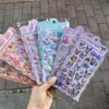 Nuevas Calcomanías Flotantes Estéreo 3D Lilo y Stitch Calcomanías Decorativas Creativas Calcomanías para Agenda de Alto Valor Calcomanías en Relieve