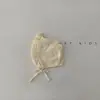 Gorro Turbante para Bebé Primavera y Otoño Color Sólido con Cordones Resistente al Viento Sombrero de Corte Ropa de Viaje para Bebés Niños Pequeños Protección Solar Sombrero de Otoño