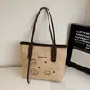 Bolsa de Nicho de Luxo para Mulheres, Bolsa Tote de Grande Capacidade, Nova Bolsa de Ombro Simples Versátil para o Dia a Dia 2025