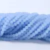 Cuentas de Cristal Imitación Jade Ágata Verde Sueltas Color Ágata Roja Espaciadores para Pulseras Accesorios para Joyería Hechos a Mano DIY Venta al por Mayor