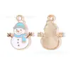 Mundo de Hielo y Nieve Pingüino Copo de Nieve Botas de Esquí Adornos Accesorios Colgante de Aleación DIY Cadena de Teléfono Colgante de Llavero