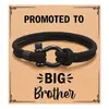 Pulsera de Moda Transfronteriza Europea y Americana Brazalete Tejido para Hombres Cierre de Acero Inoxidable Cuerda Roja de Mano para Pareja Joyería para Estudiantes