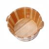 Barril de madera maciza para remojo de pies, bañera para pies de adultos, lavapiés con preservación térmica, masaje con vapor para el sudor, barril de fumigación para el hogar.