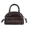 Bolsa Boston moderna para mulheres, novo design com um laço sofisticado, estilo único, fecho de zíper, bolsa de ombro e sacola versátil