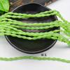 Fábrica de cristal Xingtai contas soltas de vidro direto acessórios de joias faça você mesmo acessórios de roupas de duas pontas contas de diamante de ponta longa