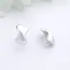 Pendientes de Temperamento de Moda Retro Ins Simples Transfronterizos Europeos y Americanos Personalidad Nicho Diseño Único Forma Irregular Pendientes para Mujer