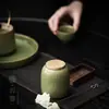 Cerámica Retro Lata de Té Pequeña Mini Lata de Té Portátil Sellada Envase para Té Suelto Almacenamiento Lata de Té Lata de Muestra de Té Mayoreo