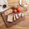 Tabla de cortar de madera personalizada, tabla de charcutería con asa, bandeja para pan colgante, tabla de cortar de cocina, certificación Bsci