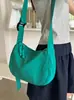 Bolsa feminina de lona 2026 novo modelo para trabalho, bolsa pequena transversal para o dia a dia, bolsa estilo coreano ins de bolinho, bolsa de ombro e transversal