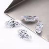 Senhor. Joias de Xu Diamante Marquise Zircônia 3A para Arte de Unhas Fundo Pontiagudo Acessórios de Joalheria DIY Pedra Solta Atacado Cravação em Cera de Alta Temperatura