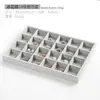 Caja de Almacenamiento de Joyería para Collares de Terciopelo Caja para Anillos Estante para Pendientes Bandeja para Pulseras Bandeja de Exhibición de Joyería