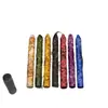 Velas florais secas coloridas transfronteiriças, Velas decorativas de presente para o Halloween, Velas coloridas perfumadas de haste longa e grandes, Incenso