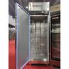 Armario de desinfección de una sola puerta con circulación de aire caliente, de gran tamaño, comercial, de alta temperatura, con placa vertical de acero inoxidable, para vajilla.