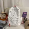 Nueva Mochila Escolar de Estilo Coreano con Estrellas, Nicho de Ins, para Estudiantes de Secundaria Femeninas, Aspecto de Alta Calidad, Gran Capacidad, Ligera