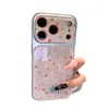 Capa colorida com estrelas para iPhone17promax Apple 16/15/14pro se torna instantaneamente feminina