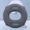 Anillo de Agarre Rayado de Silicona con Esquina Convexa Prensa para Dedos de Fitness Muñeca Mano Fuerza Muscular del Brazo Ejercicio Entrenador de Descompresión